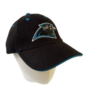 NFL‎ football Carolina Panthers cotton baseball hat. Adjustable fit. One size.